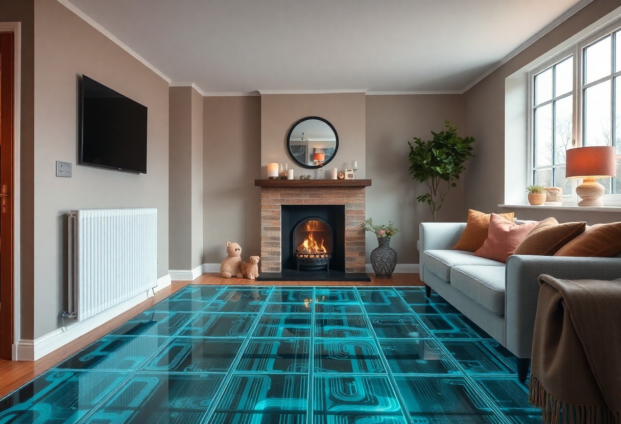 Underfloor heating installation in a Kent new build home